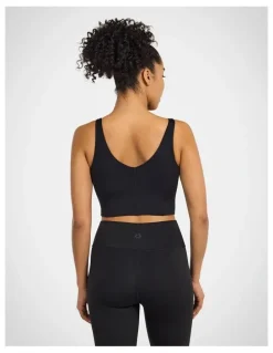 Rockwear Base One Longline Low Impact Bra in Black