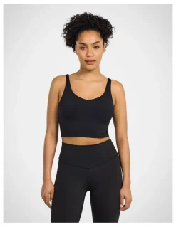 Rockwear Base One Longline Low Impact Bra in Black