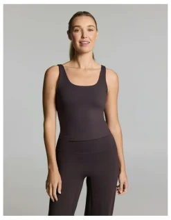 Rockwear Base One Support Singlet Nutmeg