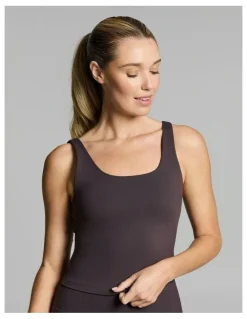 Rockwear Base One Support Singlet Nutmeg