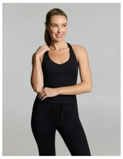 Rockwear Base One Support Singlet Black