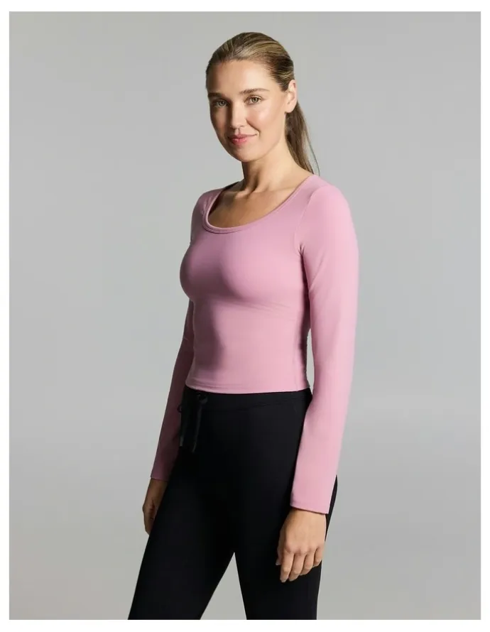 Rockwear Base One Support Long Sleeve Dusty Pink