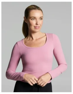 Rockwear Base One Support Long Sleeve Dusty Pink