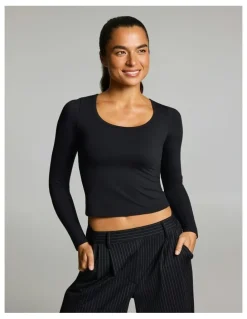 Rockwear Base One Support Long Sleeve Black