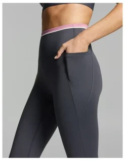 Rockwear Blocked Pocket Ankle Grazer Tights Zinc
