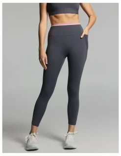 Rockwear Blocked Pocket Ankle Grazer Tights Zinc