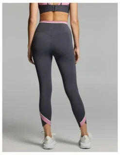 Rockwear Blocked Pocket Ankle Grazer Tights Zinc