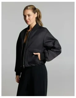 Rockwear Bomber Jacket Black