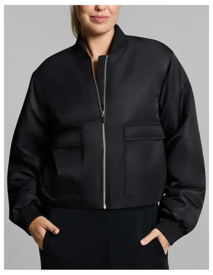 Rockwear Bomber Jacket Black