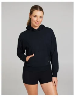 Rockwear Comfort Touch Long Sleeve Hoodie in Black