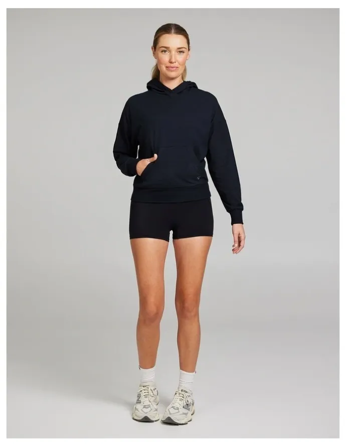 Rockwear Comfort Touch Long Sleeve Hoodie in Black