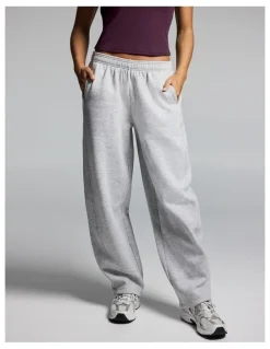 Rockwear Cosy Fleece Cocoon Jogger Mid Grey Marle