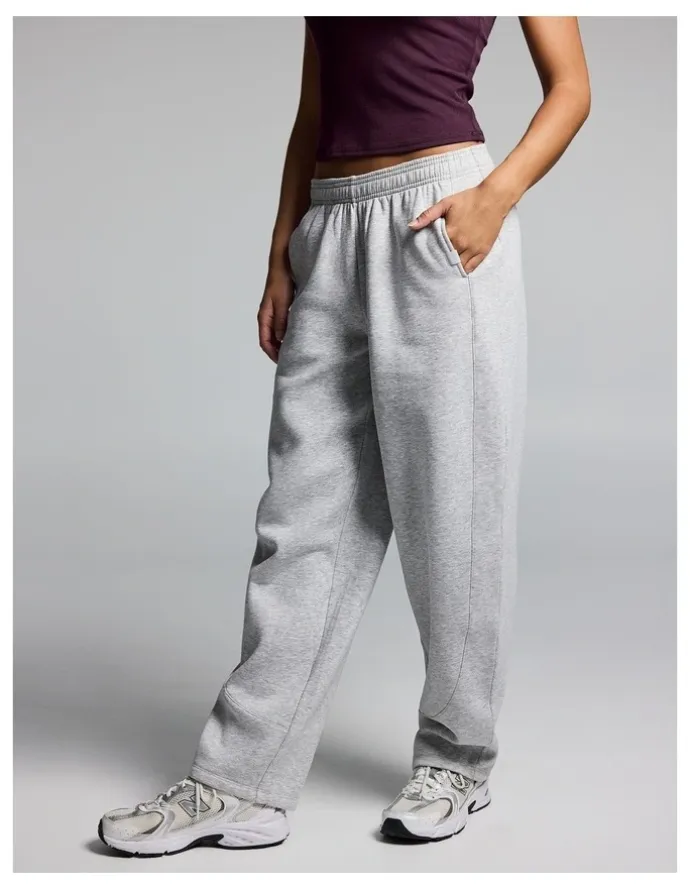 Rockwear Cosy Fleece Cocoon Jogger Mid Grey Marle