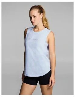 Rockwear Cotton Tank in Light Sky Blue