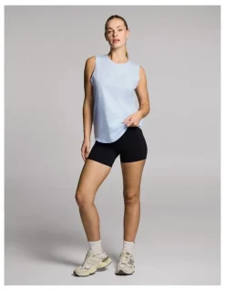 Rockwear Cotton Tank in Light Sky Blue