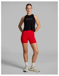 Rockwear Fleur Hip Length Tank in Black