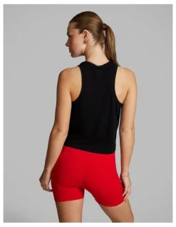 Rockwear Fleur Hip Length Tank in Black