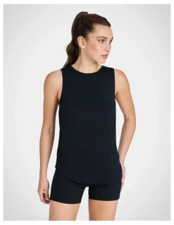 Rockwear Freestyle Tank in Jet Black