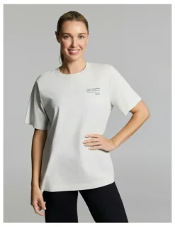 Rockwear Graphic Tee Light Grey Marle