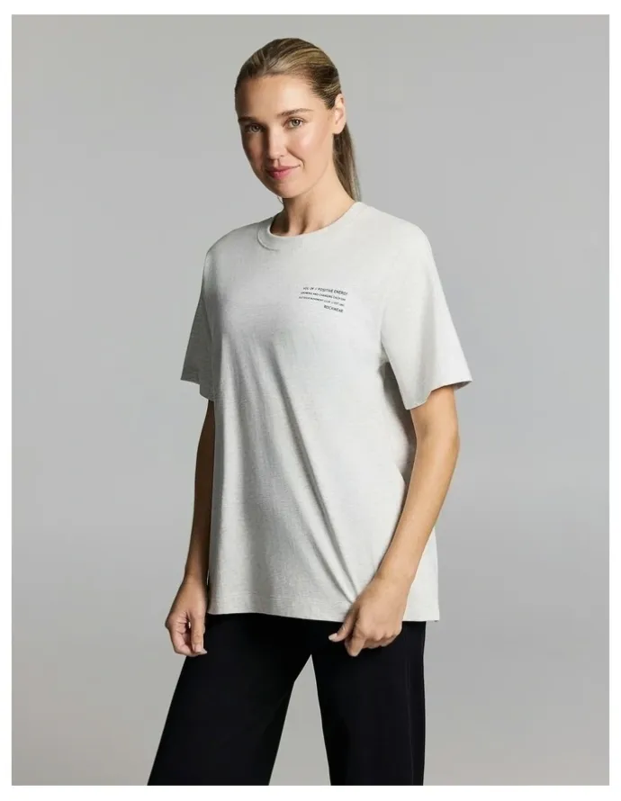 Rockwear Graphic Tee Light Grey Marle