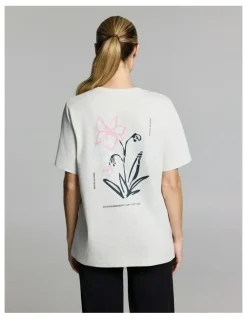 Rockwear Graphic Tee Light Grey Marle