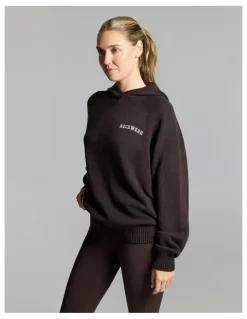 Rockwear Heritage Knit Hoodie Cocoa