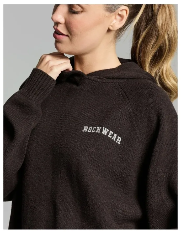 Rockwear Heritage Knit Hoodie Cocoa
