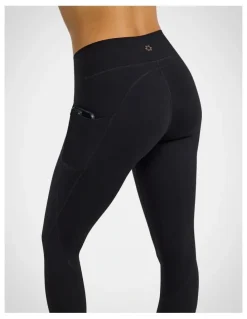 Rockwear High Rise Luxesoft Full Length Tights in Black