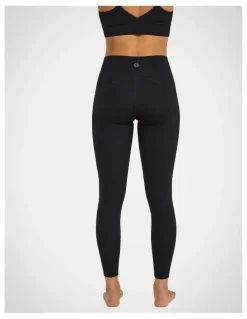 Rockwear High Rise Luxesoft Full Length Tights in Black