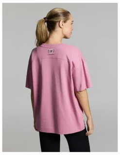 Rockwear Home Game Oversize Tee Dusty Pink