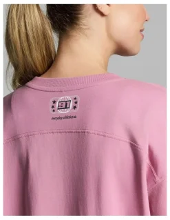 Rockwear Home Game Oversize Tee Dusty Pink