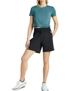 Rockwear Longline Casual Short in Black