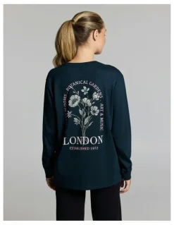 Rockwear Loose Fit Long Sleeve Tee Teal