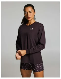 Rockwear Loose Fit Long Sleeve Tee Boysenberry