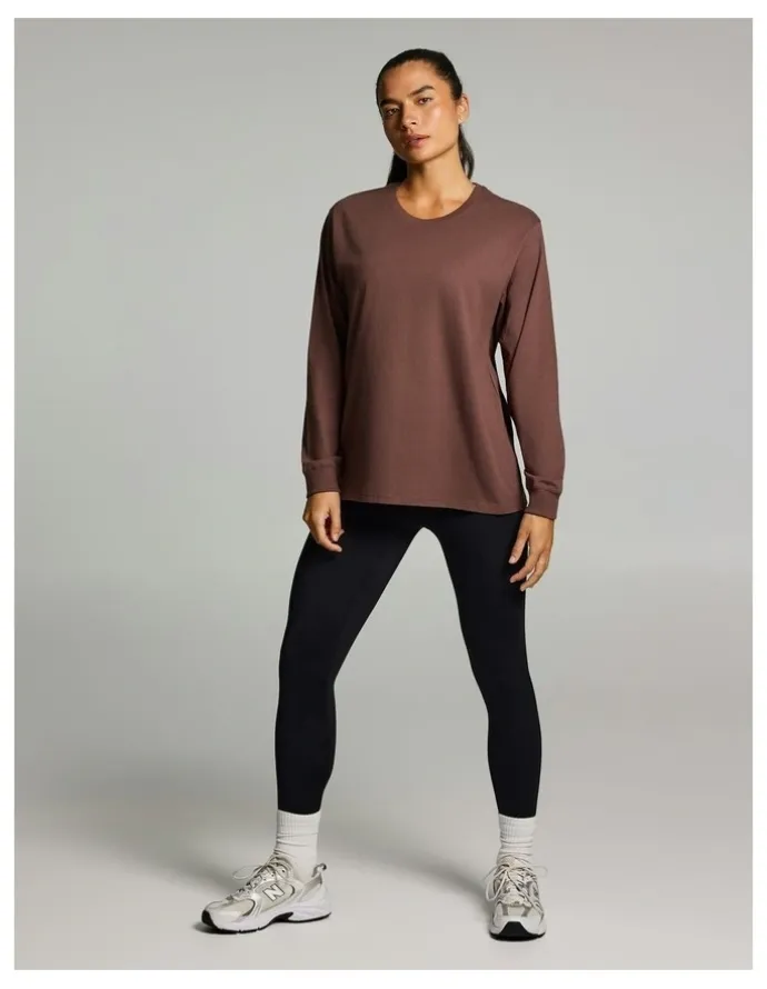 Rockwear Loose Fit Long Sleeve Tee Pecan