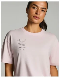 Rockwear Loose Fit Tee Pink Lemonade