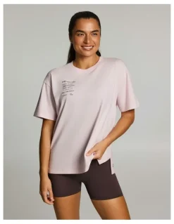 Rockwear Loose Fit Tee Pink Lemonade