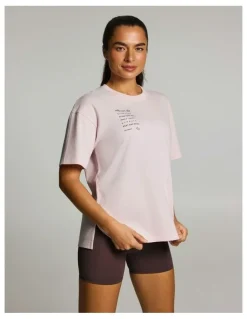 Rockwear Loose Fit Tee Pink Lemonade