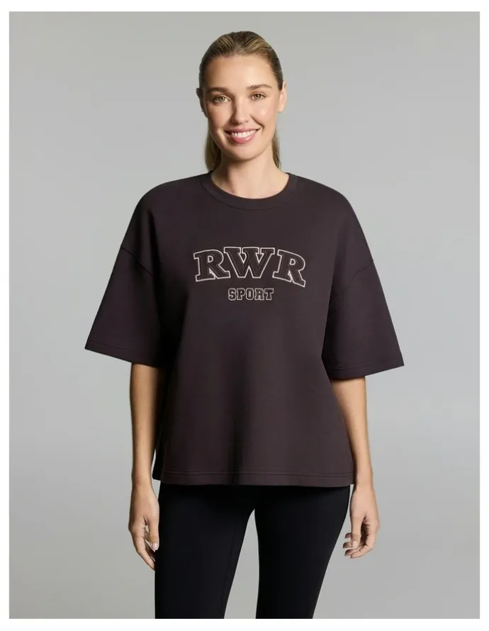 Rockwear Luxe Terry Tee Nutmeg