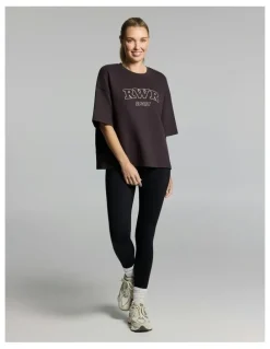 Rockwear Luxe Terry Tee Nutmeg