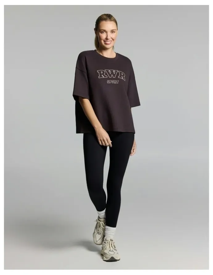 Rockwear Luxe Terry Tee Nutmeg