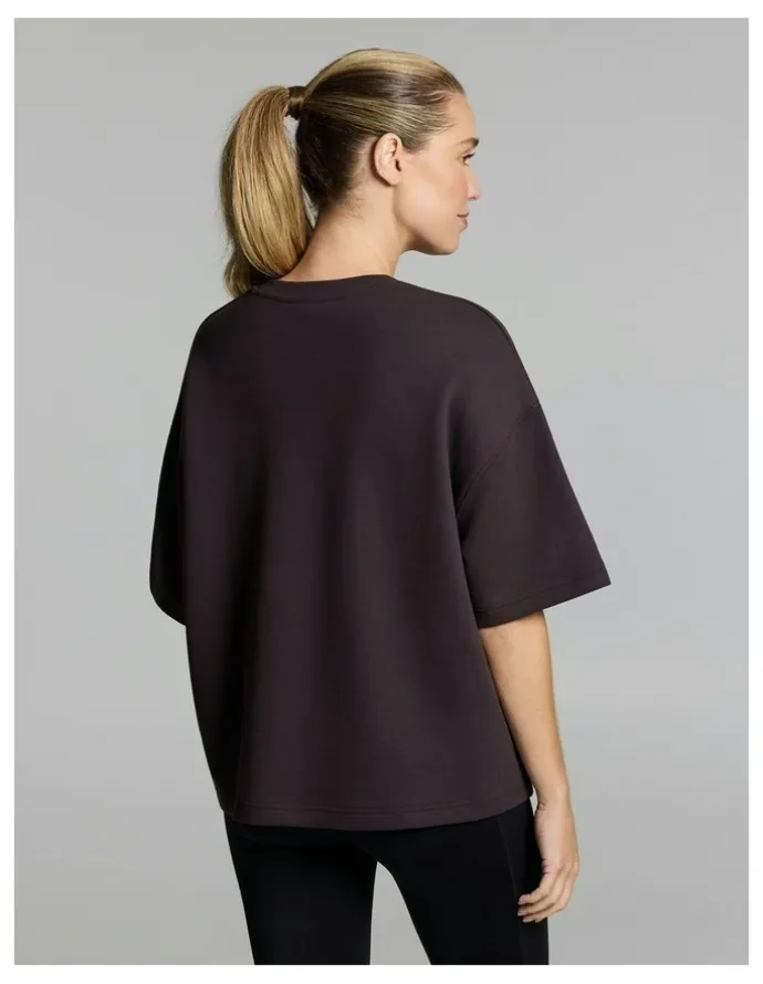 Rockwear Luxe Terry Tee Nutmeg
