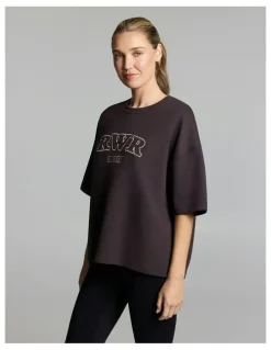 Rockwear Luxe Terry Tee Nutmeg