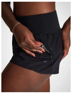 Rockwear Mesh Run Shorts in Black