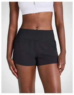 Rockwear Mesh Run Shorts in Black