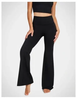 Rockwear No Front Seam Flare Pant in Black