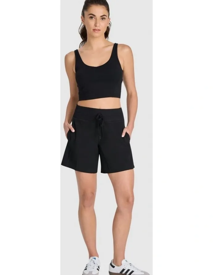 Rockwear On Duty Longline Shorts Black