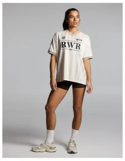 Rockwear Oversize Stadium Tee Alabaster