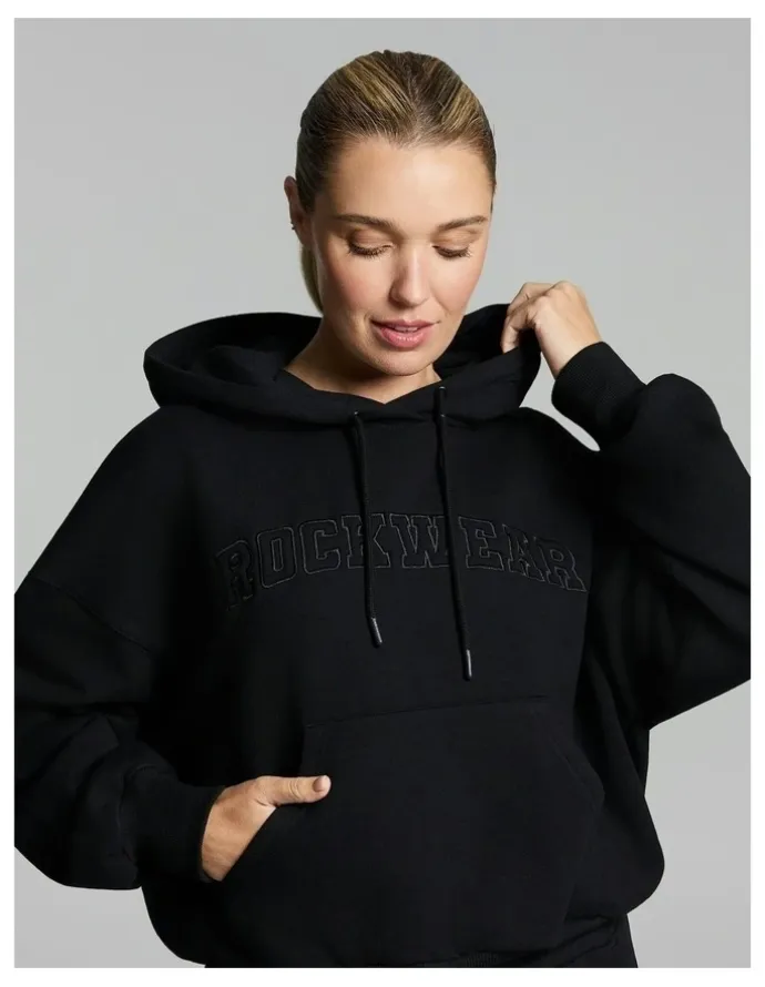 Rockwear Plush Fleece Hoodie Black