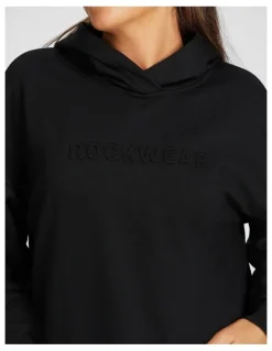 Rockwear Plush Fleece Hoodie in Black